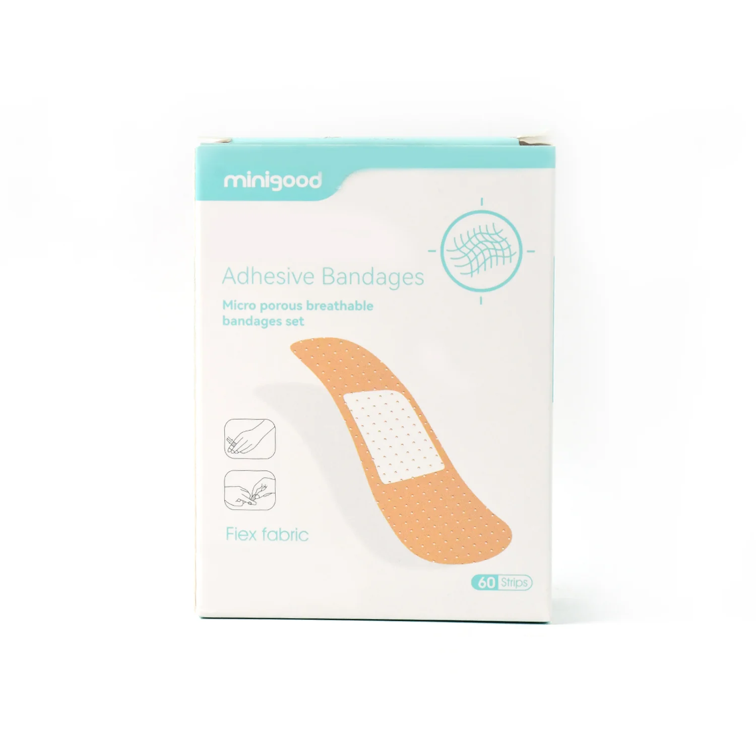 Adhesive Bandages Waterproof Creative Bandage (60 Pcs Set) - Image 6