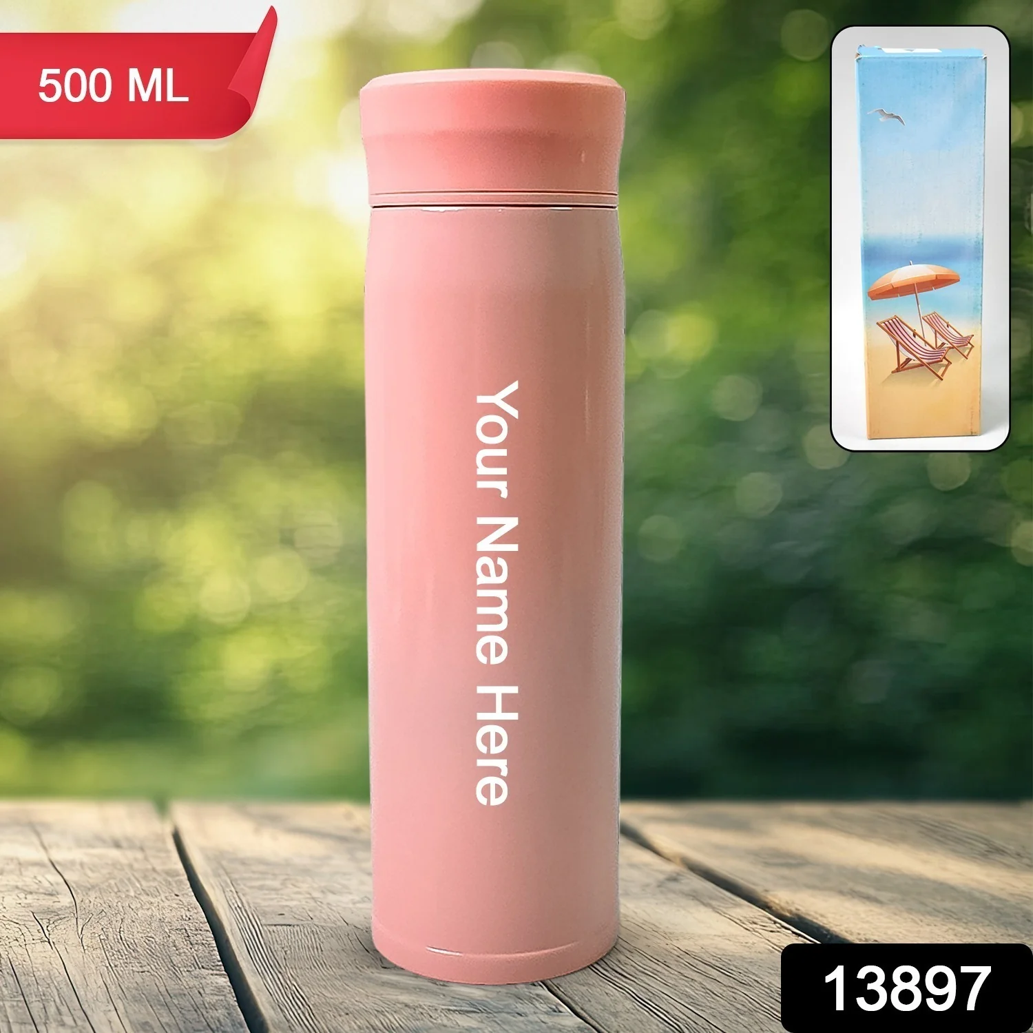 Customized Water Bottle for Kids Insulated Stainless Steel Bottle 500 ML - Image 2