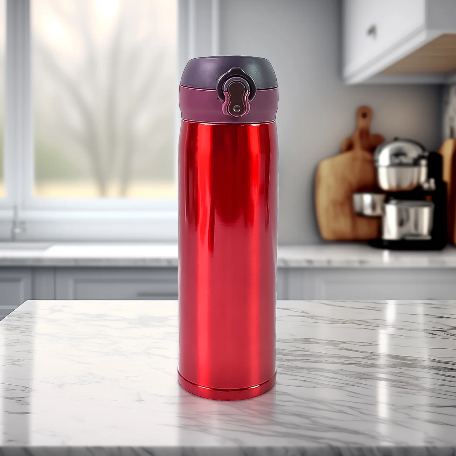 Personalized Stainless Steel Kids Bottle – Vacuum Flask (500 ML) - Image 6