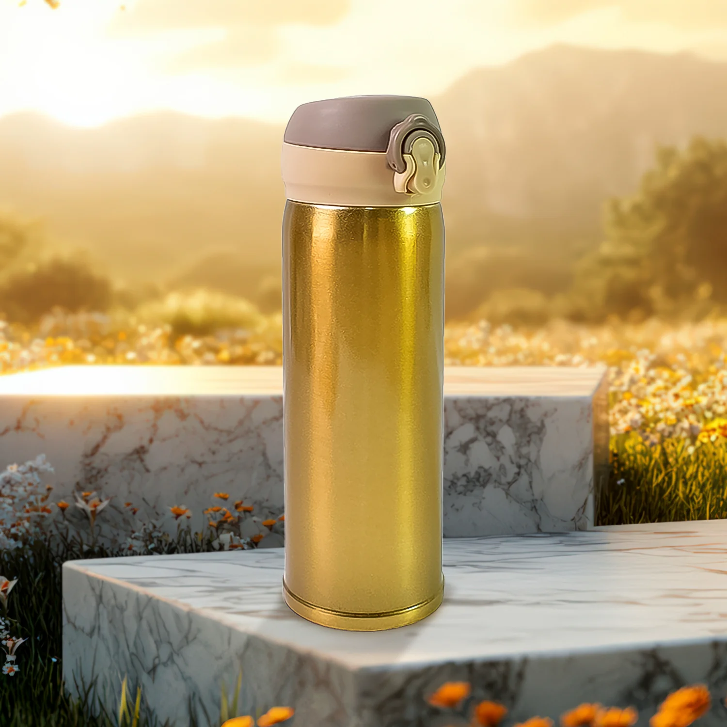 Customized / Personalized Water Bottle Kids, Insulated Stainless Steel (500 ML) - Image 5