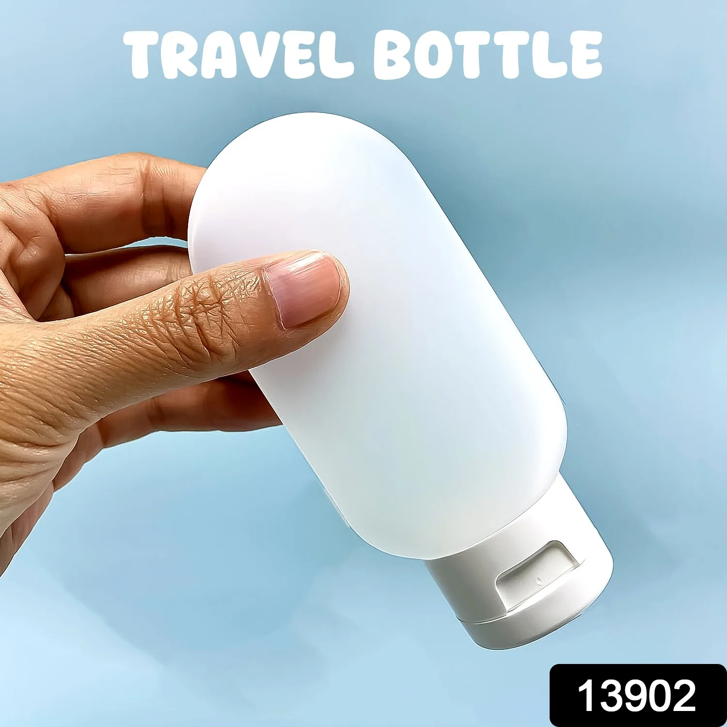 Small Plastic Travel Bottle Set (1 Pc / 60 ML Approx / Mix Color) - Image 2