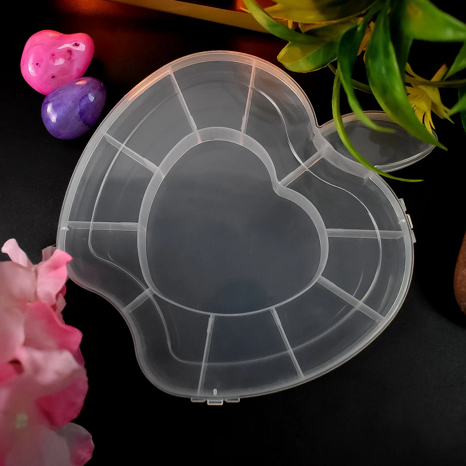 Plastic Apple Shape Jewellery Storage Box (1 Pc) - Image 4