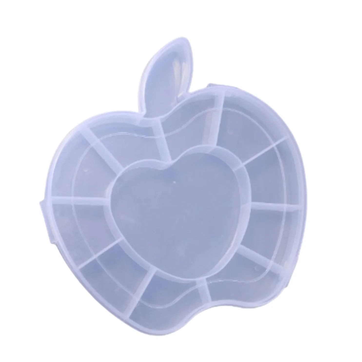 Plastic Apple Shape Jewellery Storage Box (1 Pc) - Image 5