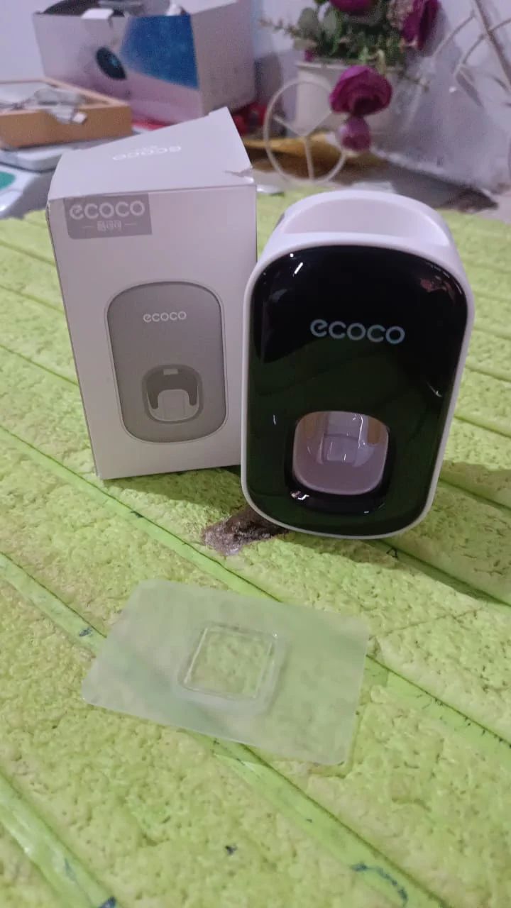 ABS Automatic Toothpaste Dispenser Space Saving for Home Bath Accessory (1 Pc) - Image 10