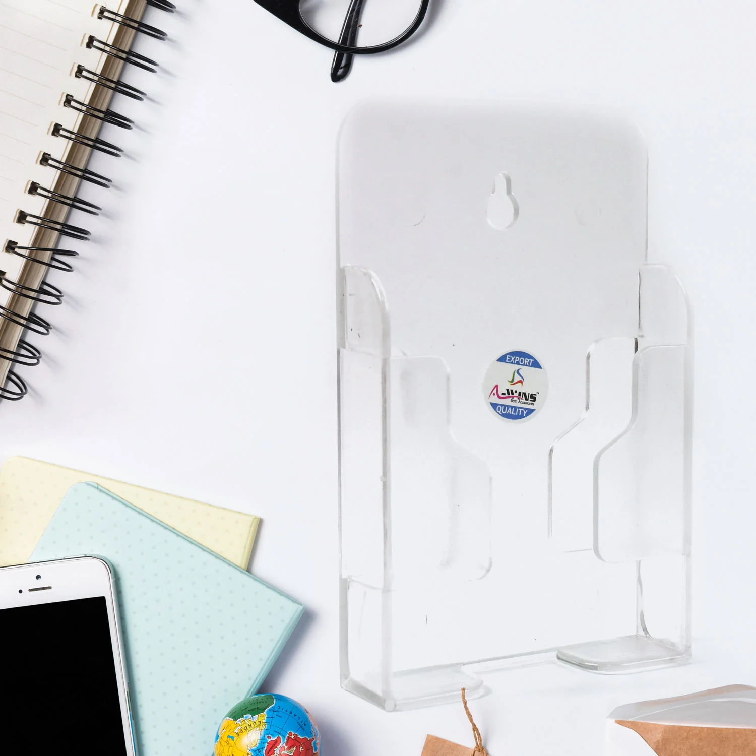Wall Mount Mobile Phone Holder/Stand for Home and Office, - Image 6
