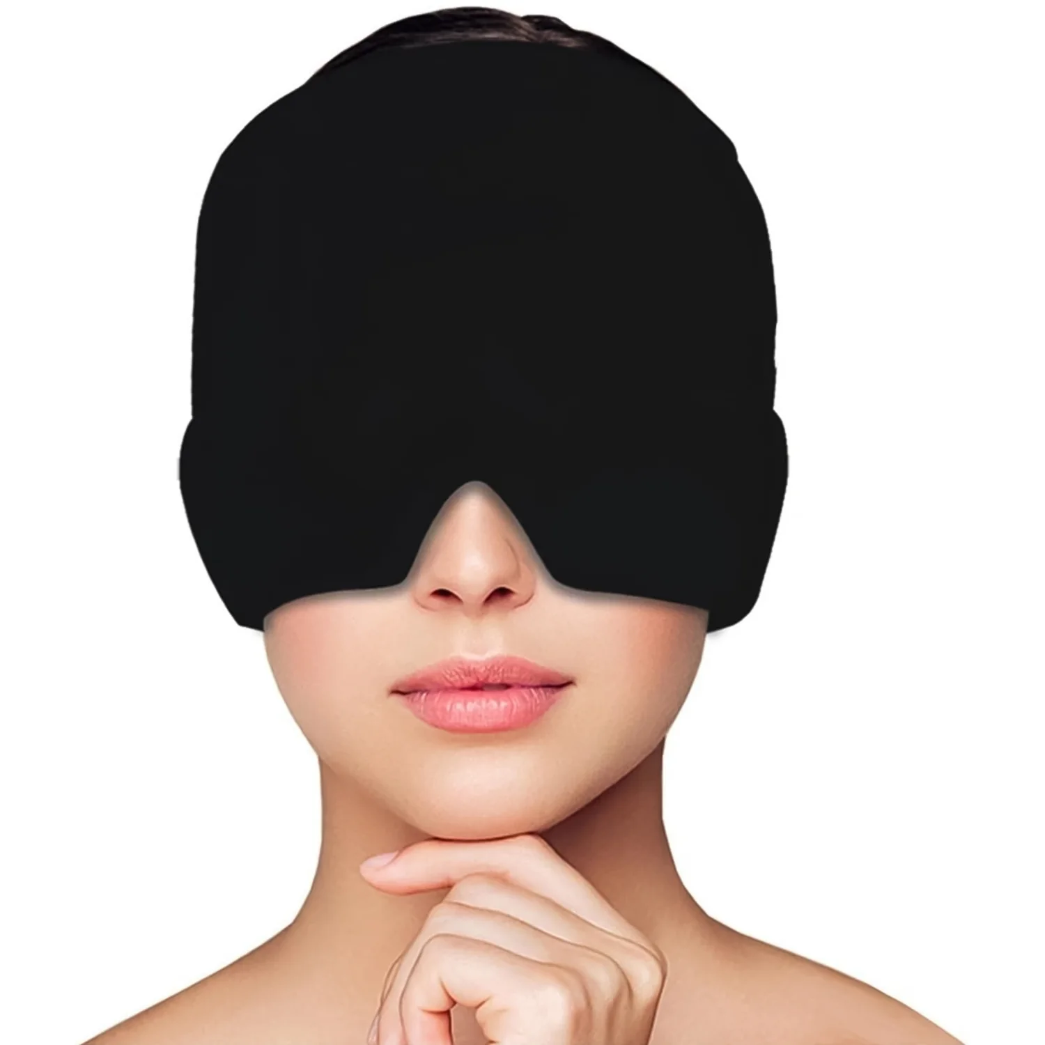 Headache Relief Hat Migraine Cap (1 pc / Black color) - Image 5