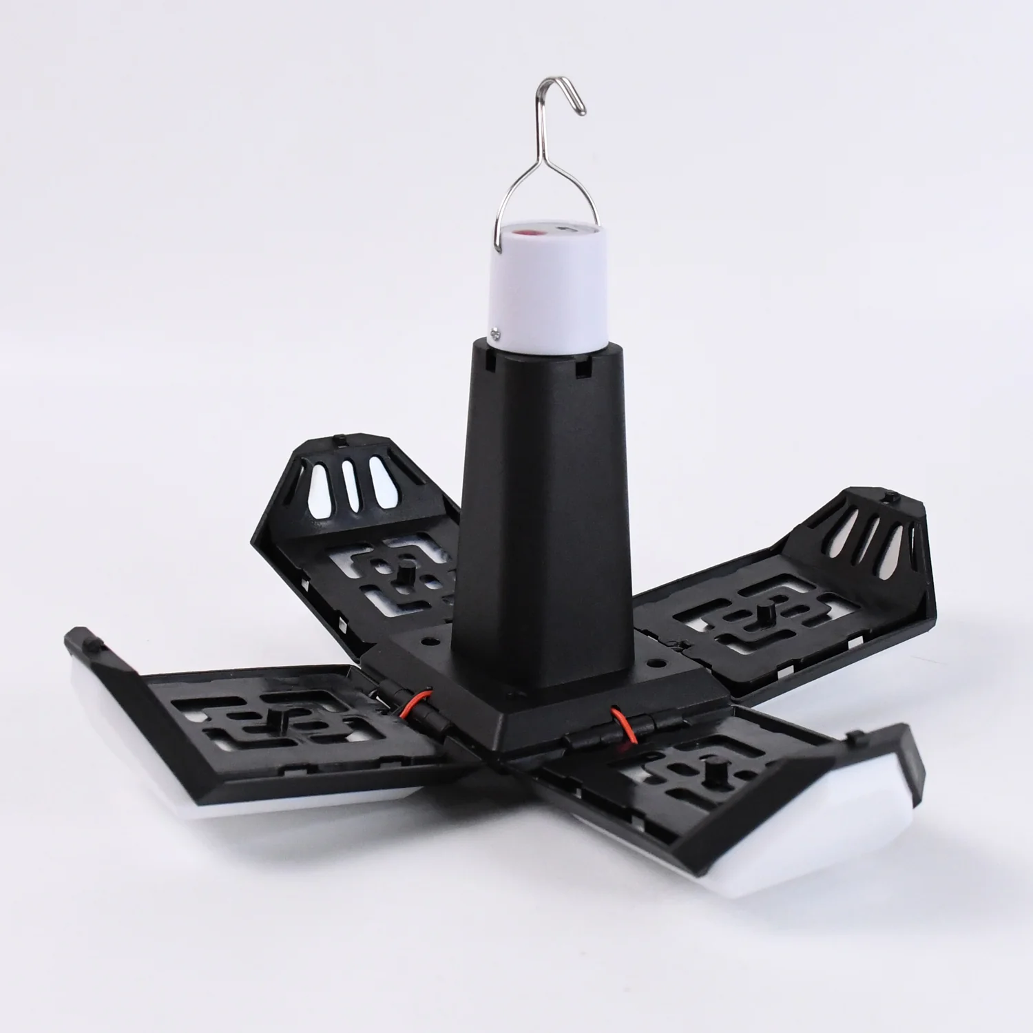 Foldable Camping Light USB Rechargeable LED Lamp with Hanging Hook (1 Pc) - Image 3