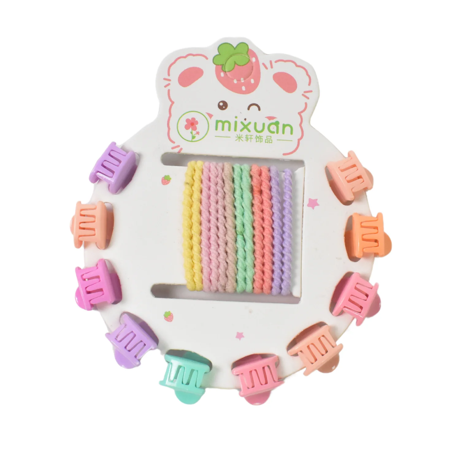 Hair Clips & Hairband for Girls Kids Hair Accessories (22 Pcs Set / Mix Design) - Image 5