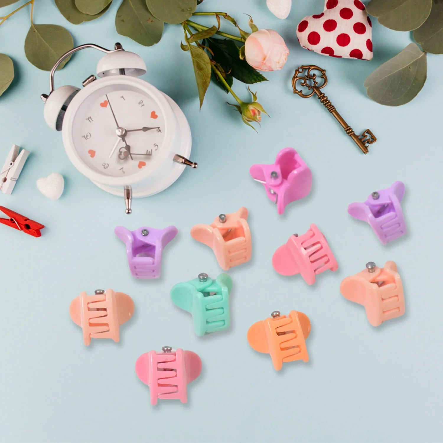 Hair Clips & Hairband for Girls Kids Hair Accessories (22 Pcs Set / Mix Design) - Image 6