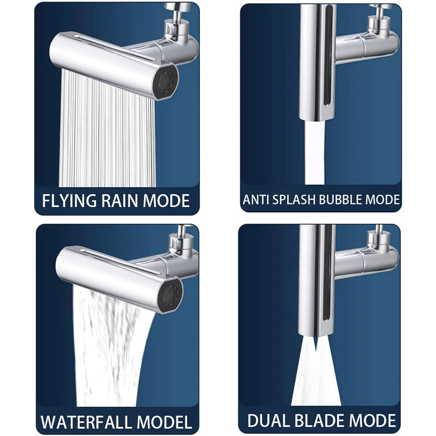 Plastic Universal Shower Head – Adjustable, High Pressure & Water Saving (1 Pc) - Image 8