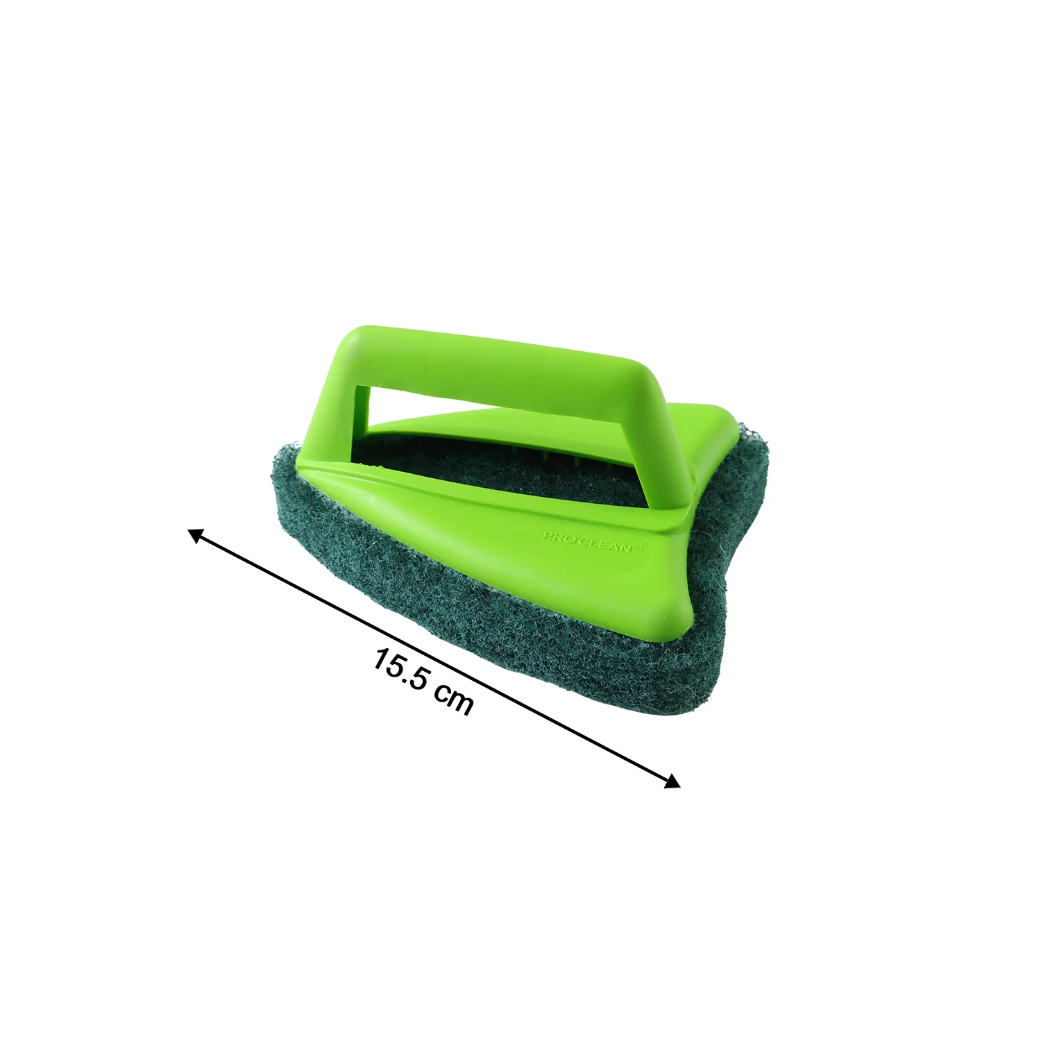 Bathroom Brush with abrasive scrubber for superior tile cleaning - Image 6