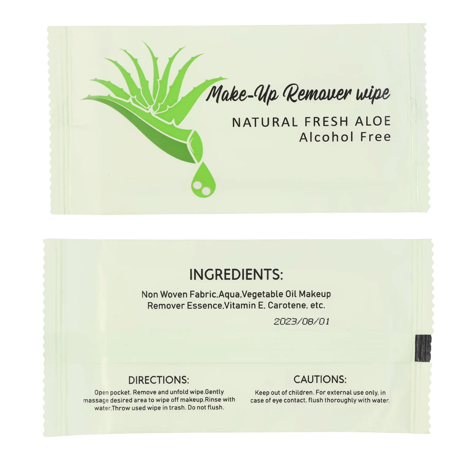 Premium Natural Aloe Makeup Remover Wipes (Pack of 10 Pc) - Image 5