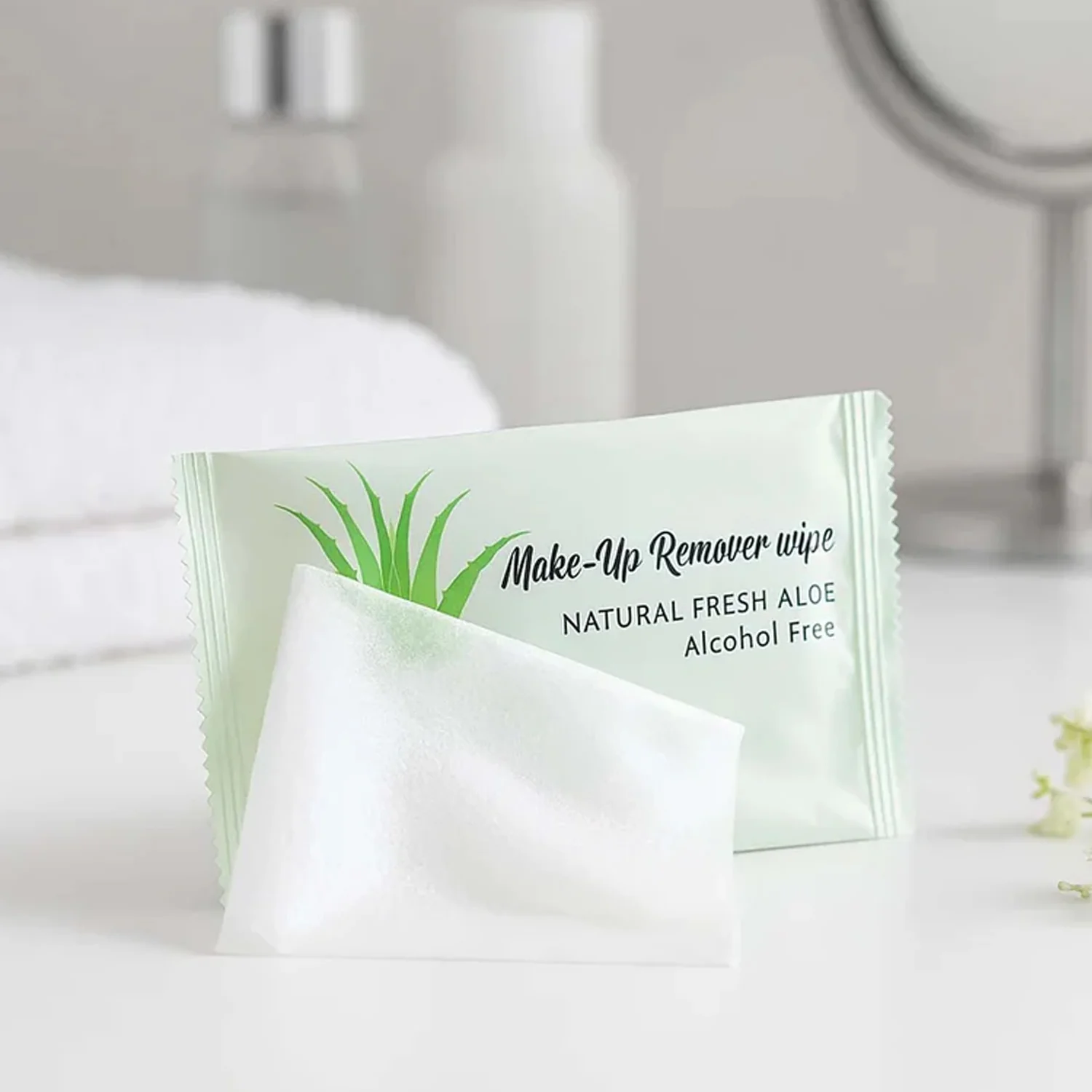 Premium Natural Aloe Makeup Remover Wipes (Pack of 10 Pc) - Image 7