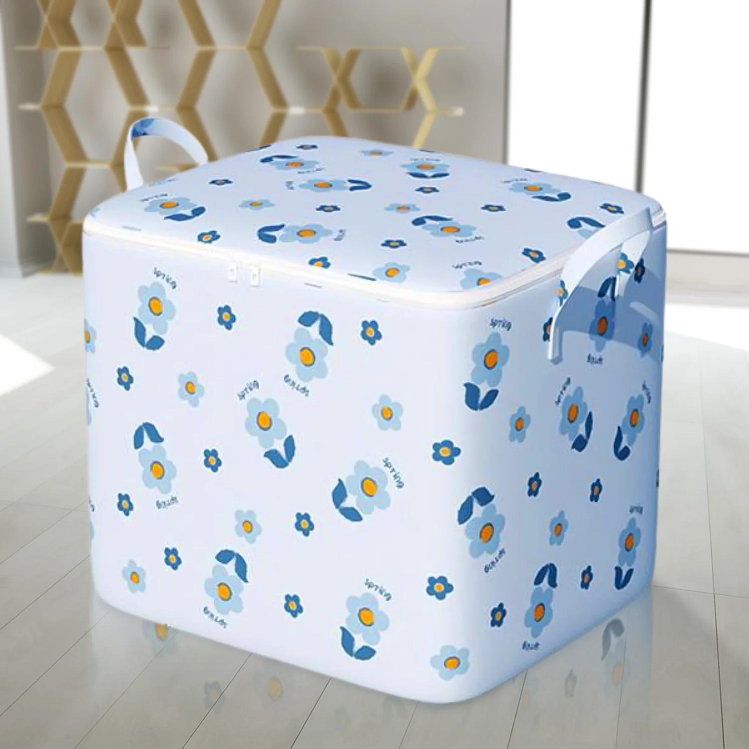 Foldable Clothes Storage Comforter Organizer Storage (180 L) - Image 3