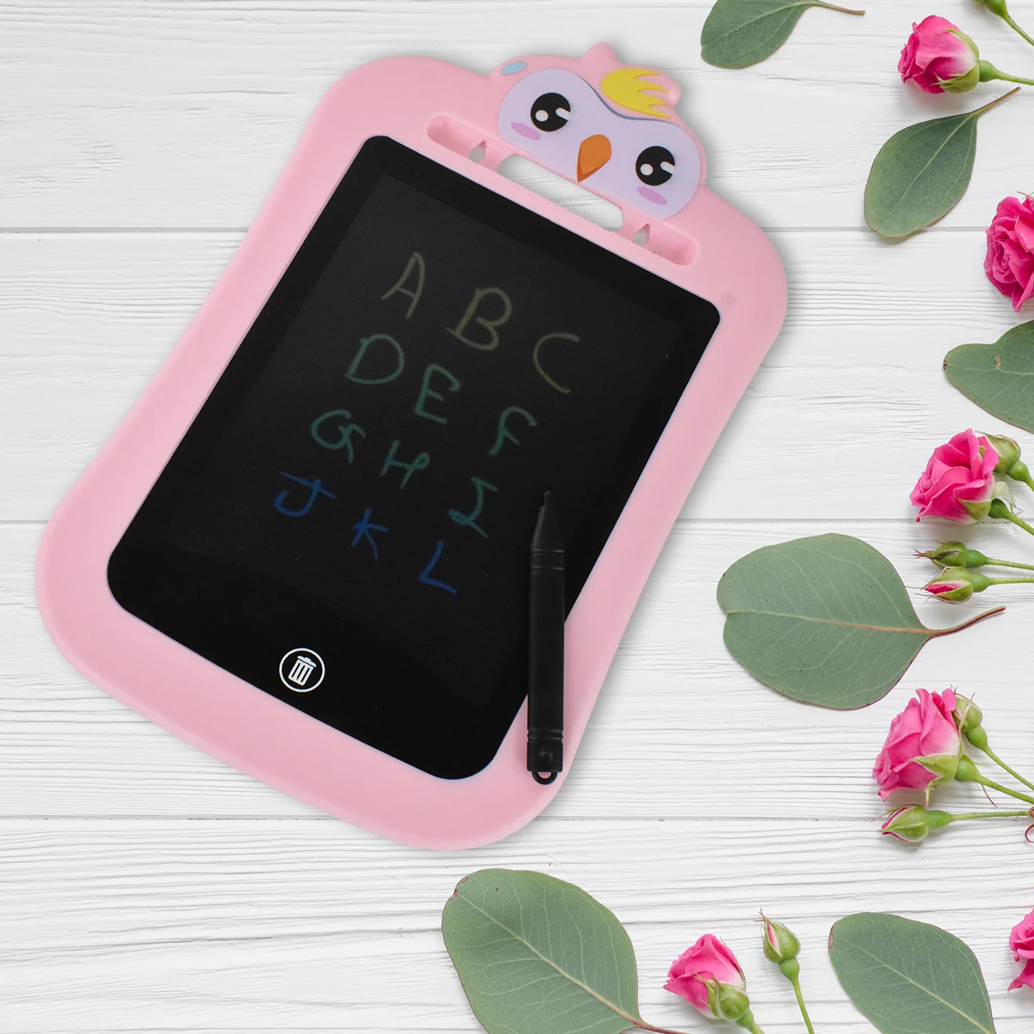 Kids Portable LCD Writing Tablet (1 Pc / Mix Design) - Image 11