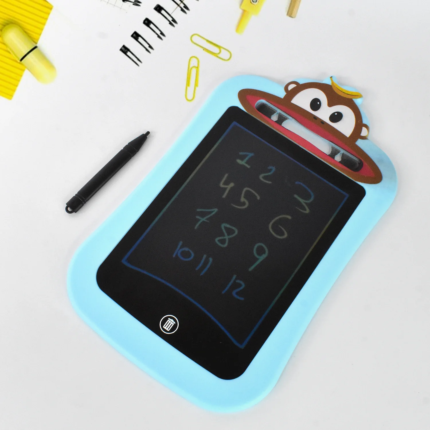 Kids Portable LCD Writing Tablet (1 Pc / Mix Design) - Image 13