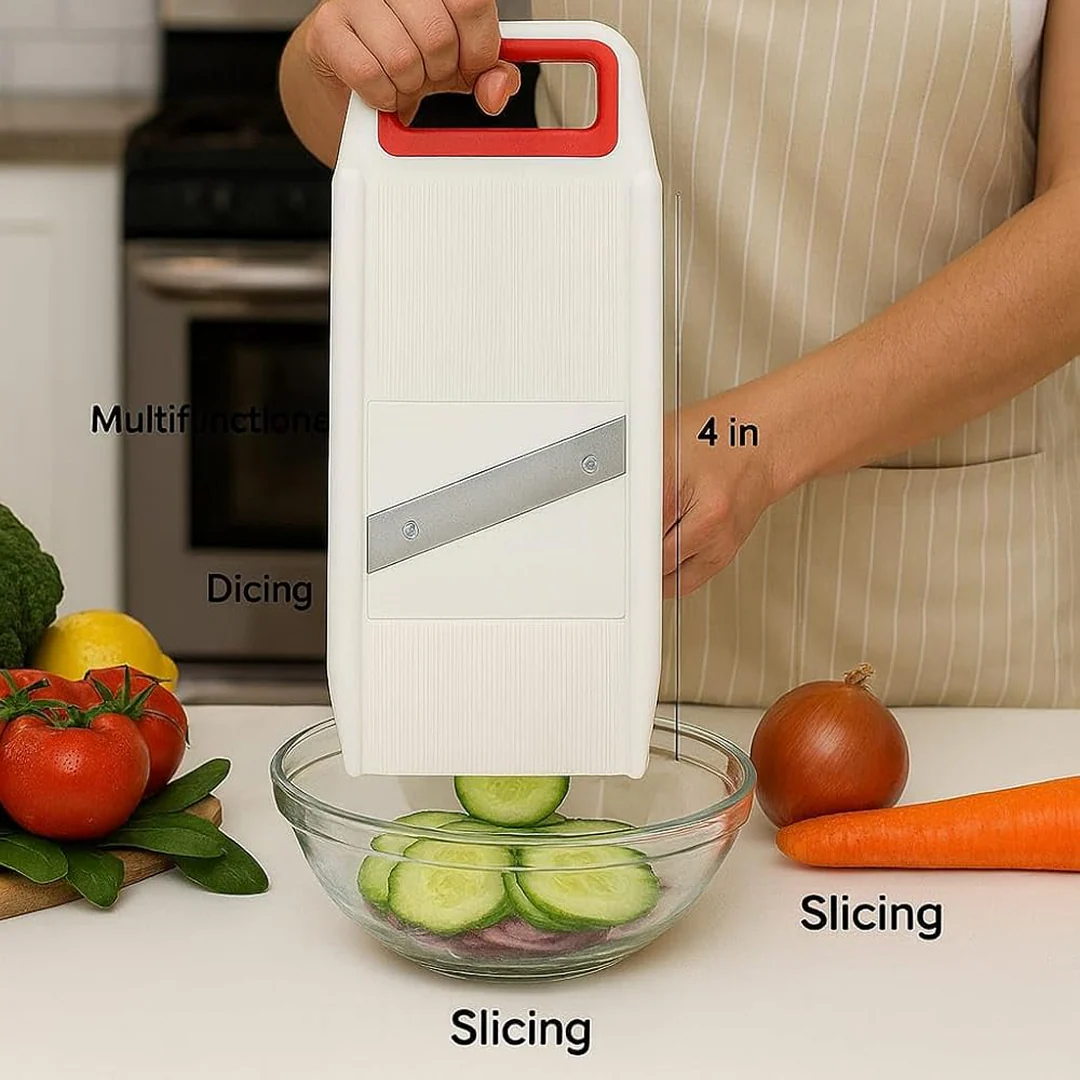 Kitchen Tools - 6 in 1 Multipurpose SLICERS & GRATERS - Image 3
