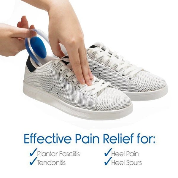 Gel Heel cups Silicon Heel Pad for Heel Ankle Pain - Image 6