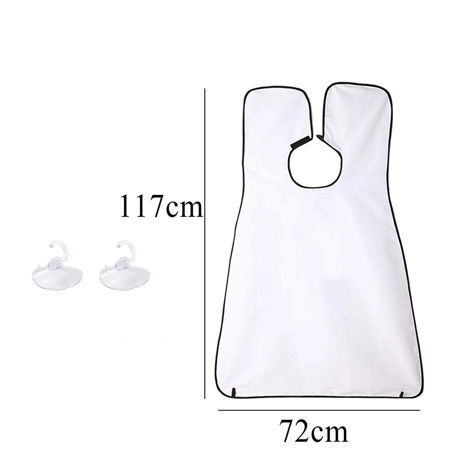 Beard Apron Hair Clippings Catcher Grooming Bib - Image 9