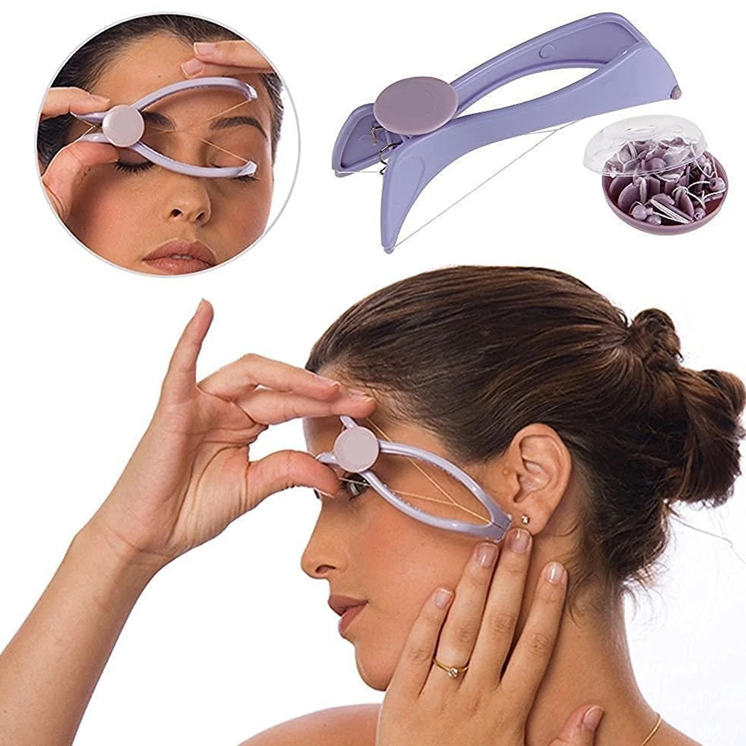 Slique Painless Hair Removal Threading Kit, Hair accessories - Image 5