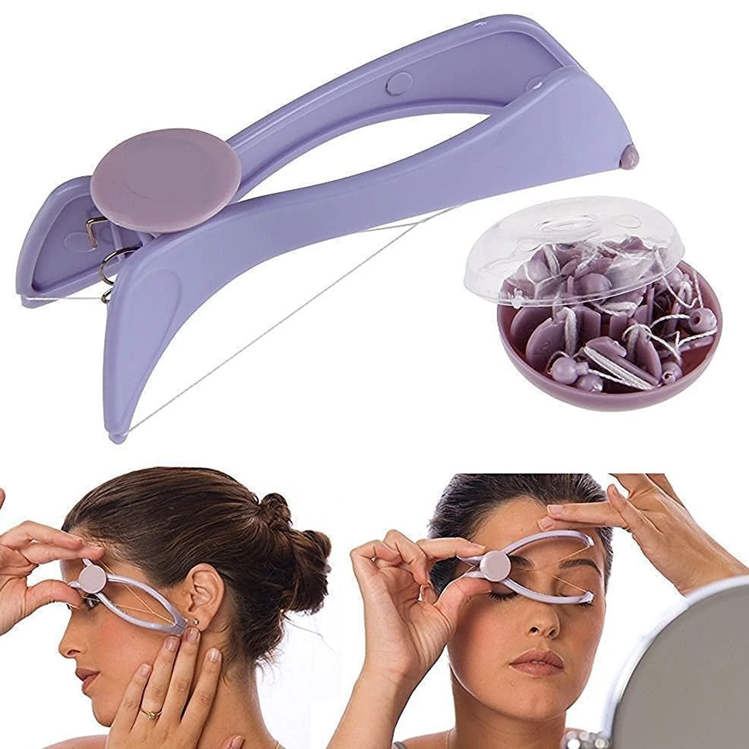 Slique Painless Hair Removal Threading Kit, Hair accessories - Image 7
