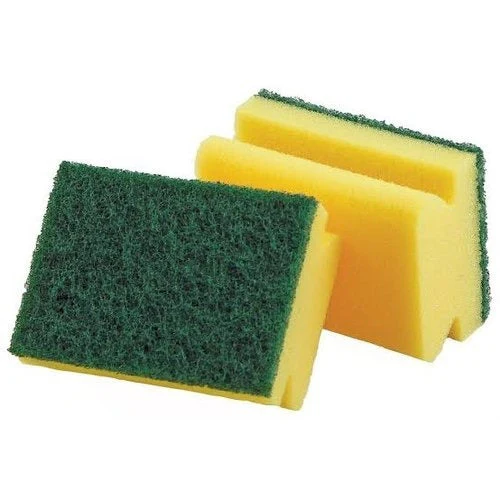 Scrub Sponge 2 in 1 Pad for Kitchen, Sink, Bathroom Cleaning Scrubber - Image 3