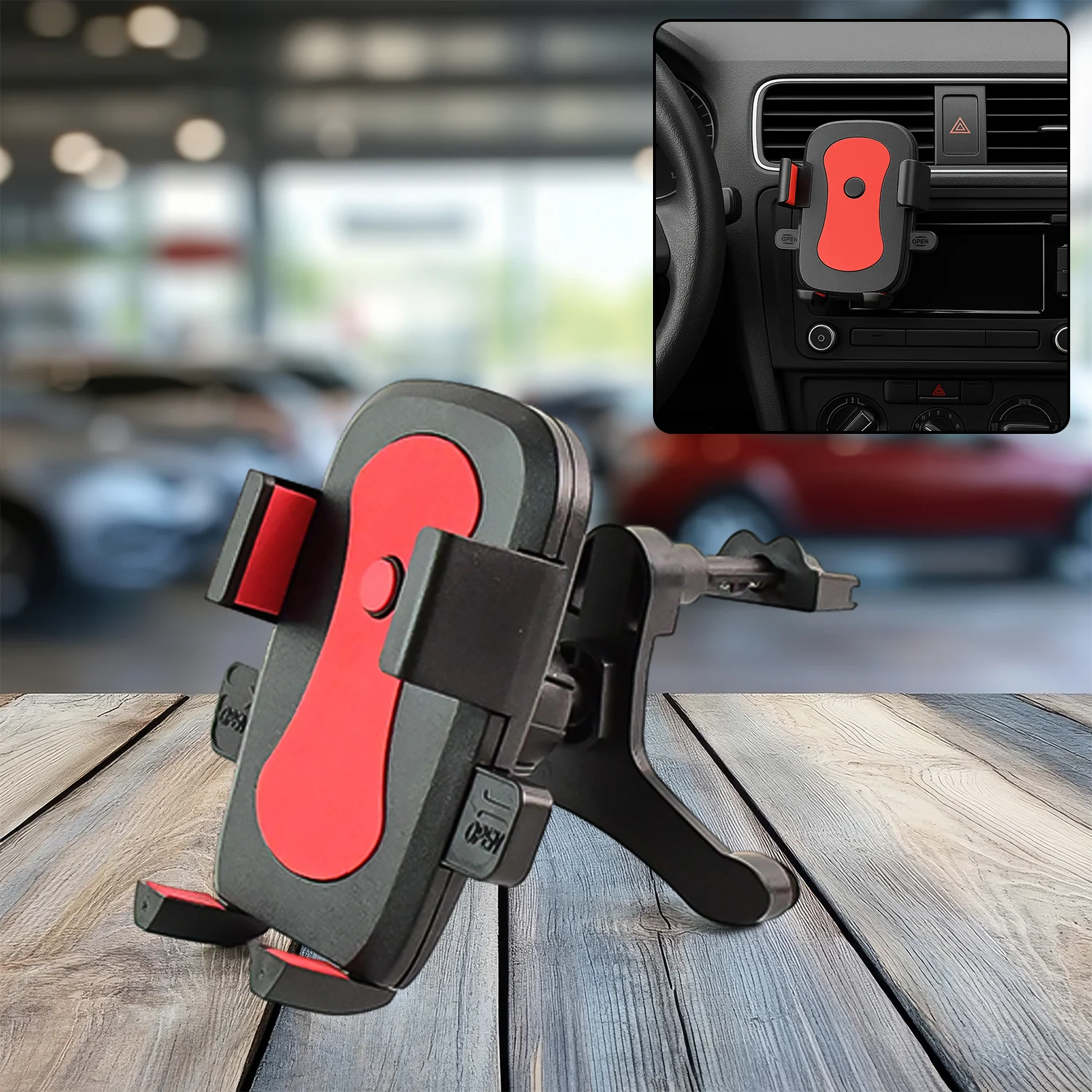 Premium Easy One Touch Car Mobile Holder Mount (1 Pc) - Image 4
