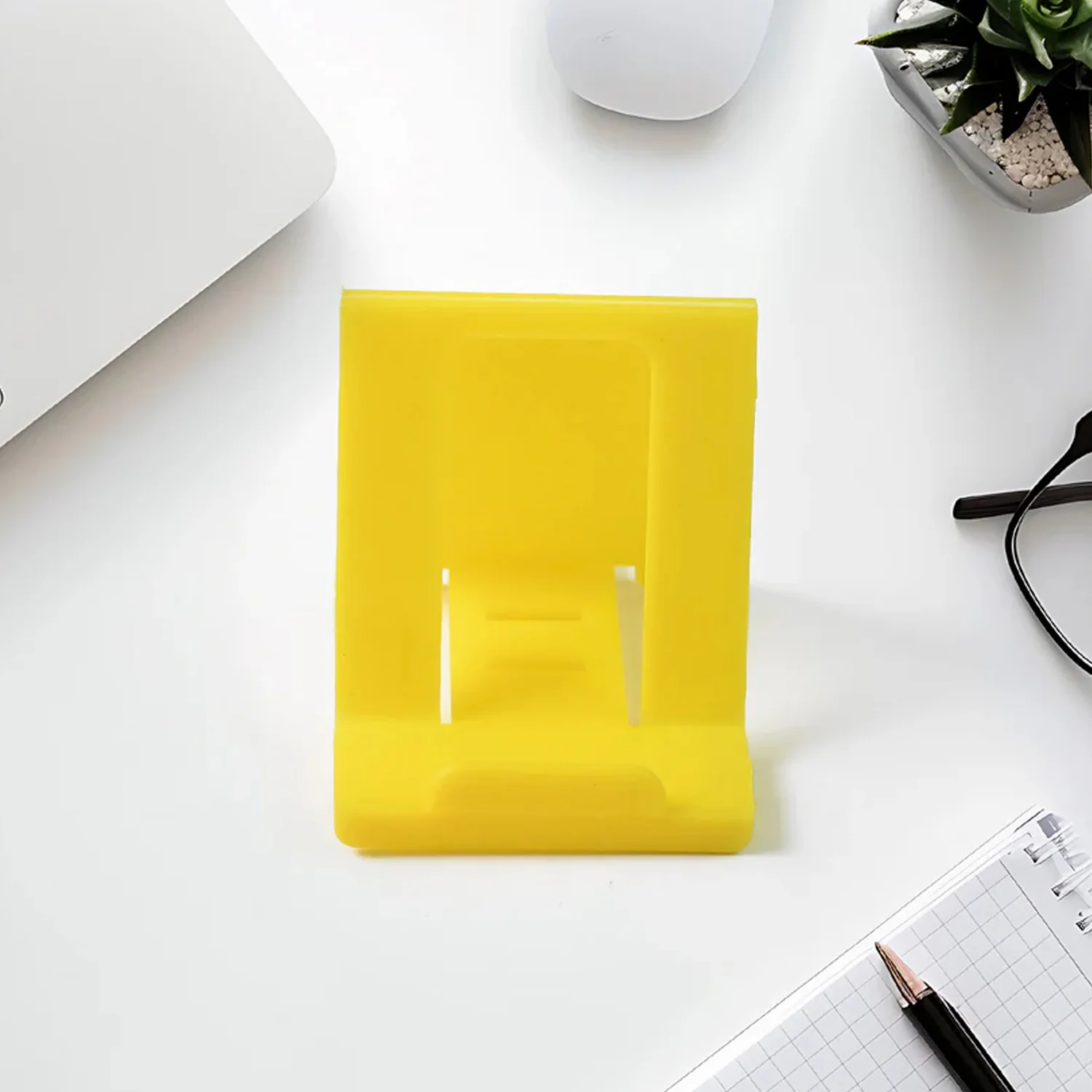 Adjustable Foldable Plastic Mobile Phone Stand (6 Pc / Mix Color) - Image 5