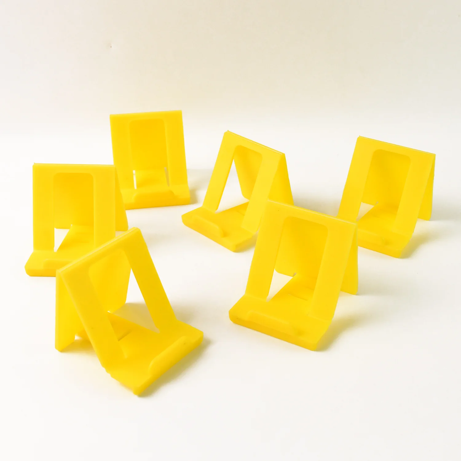 Adjustable Foldable Plastic Mobile Phone Stand (6 Pc / Mix Color) - Image 6