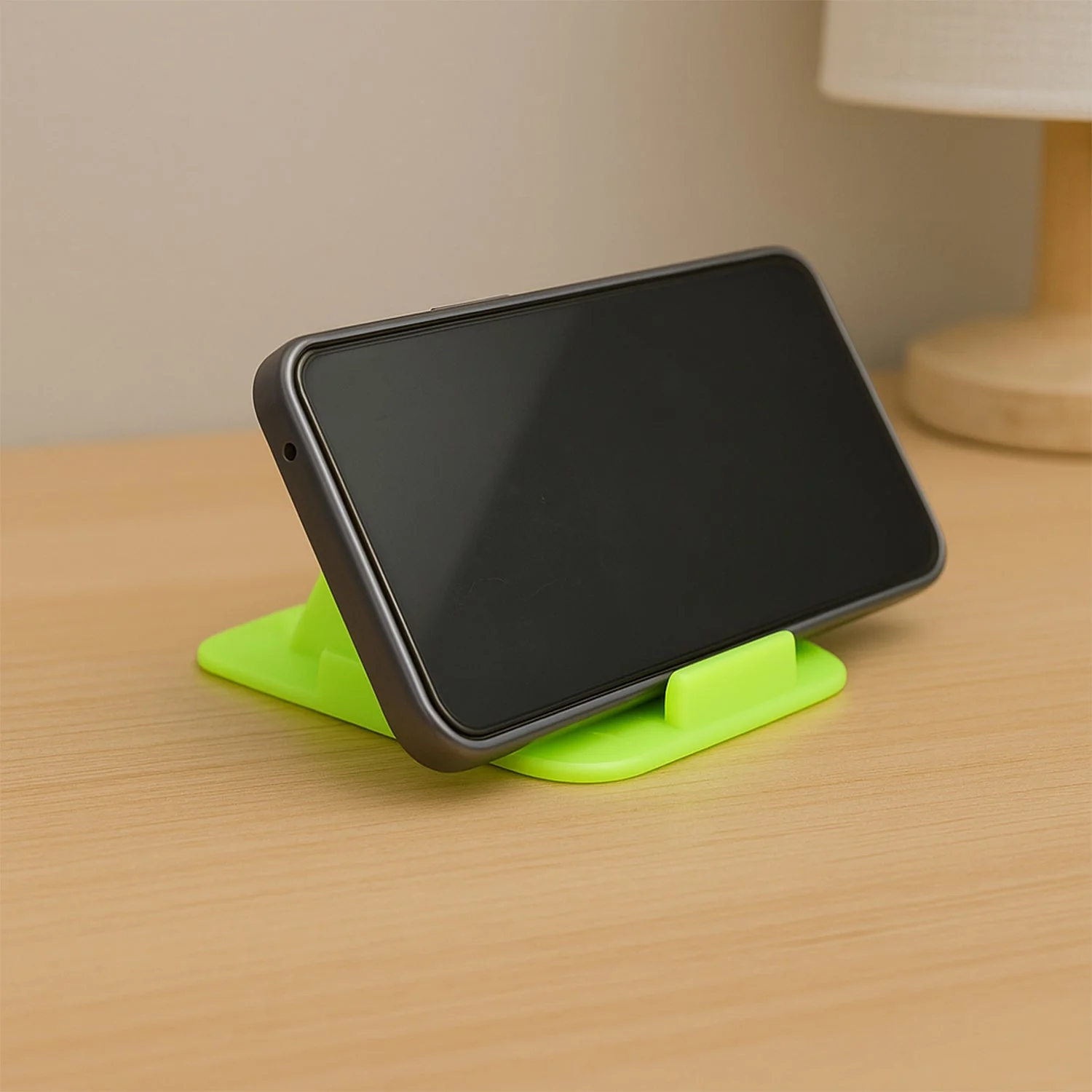 Customized / Personalized Pyramid Shape Desktop/ Table Mobile Holder Stand - Image 10