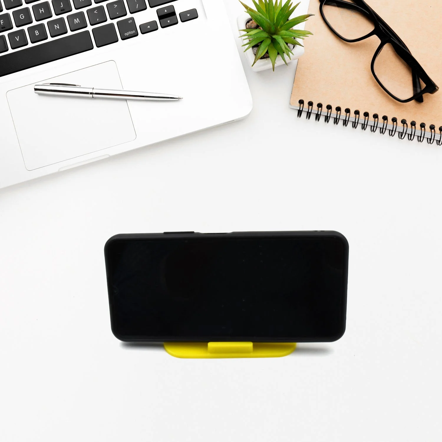 Customized / Personalized Pyramid Shape Desktop/ Table Mobile Holder Stand - Image 4