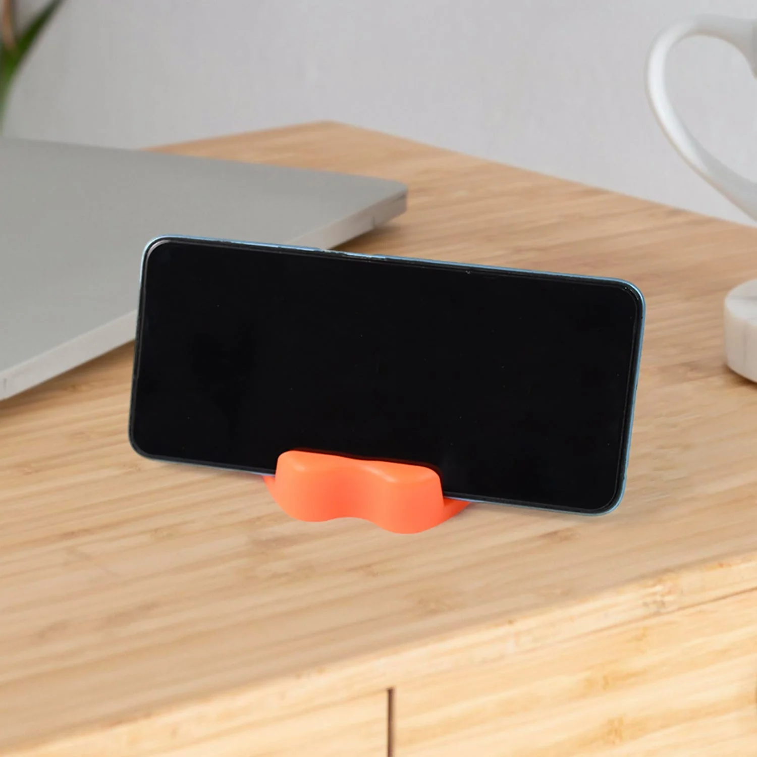 Customized / Personalized Apple-Shaped Plastic Mobile Phone Holder (1 pc & mix color) - Image 7