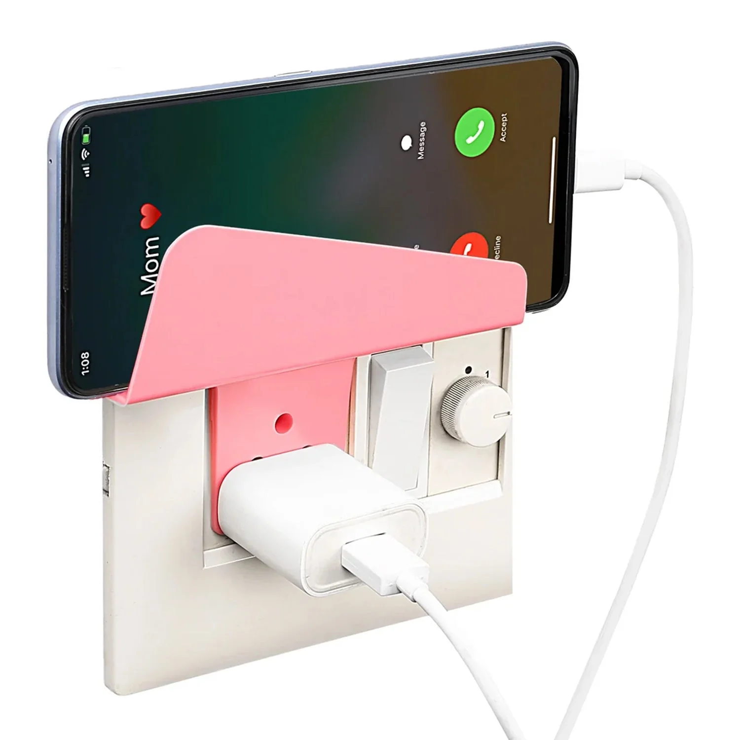 Customized Plastic Mobile Phone Charging Stand Holder (1 Pc / Mix Color) - Image 4