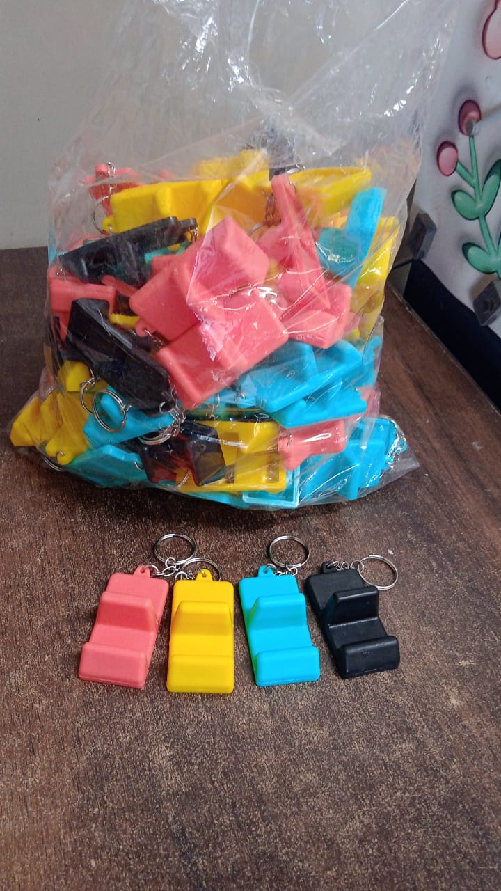 Customized / Personalized Plastic 2-in-1 Mobile Stand Keychain (1 Pc) - Image 8