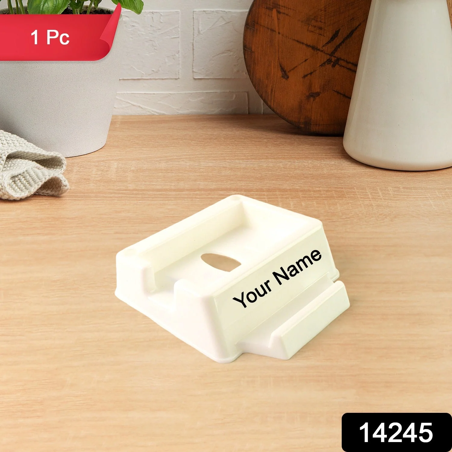 Customize Plastic Mobile Phone Stand Holder (1 Pc) - Image 2