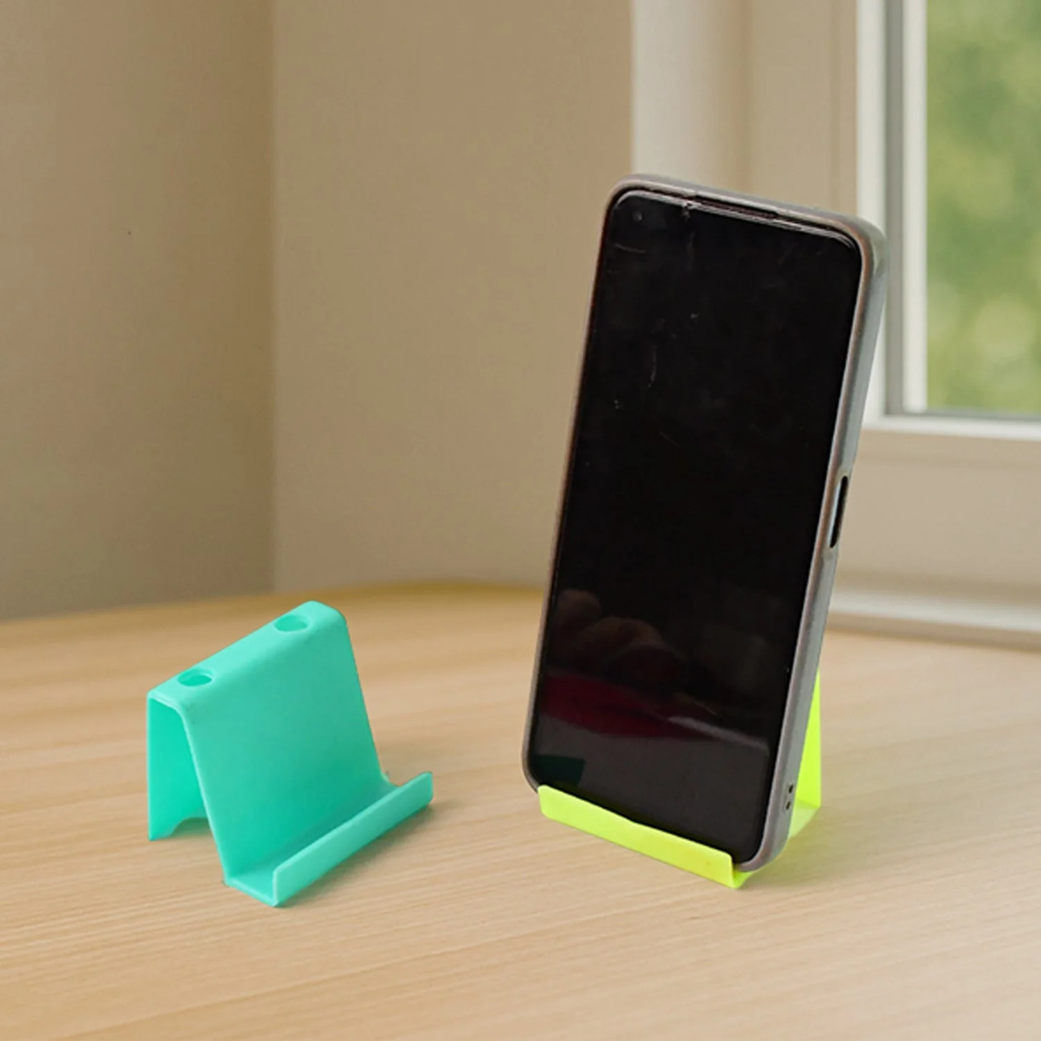 Customized Multifunction Plastic Mobile Stand & Pen Holder (1 Pc) - Image 4