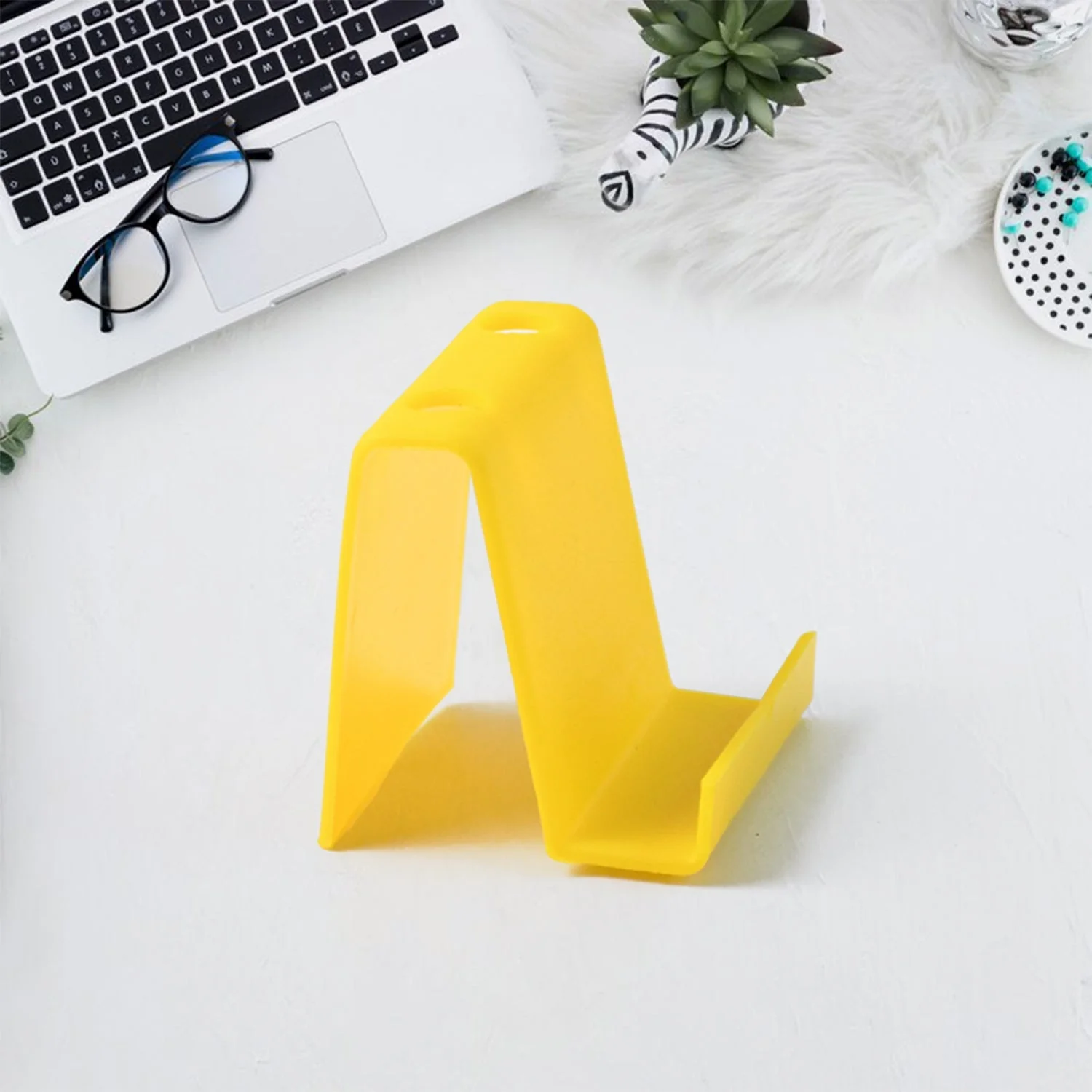 Customized Multifunction Plastic Mobile Stand & Pen Holder (1 Pc) - Image 9