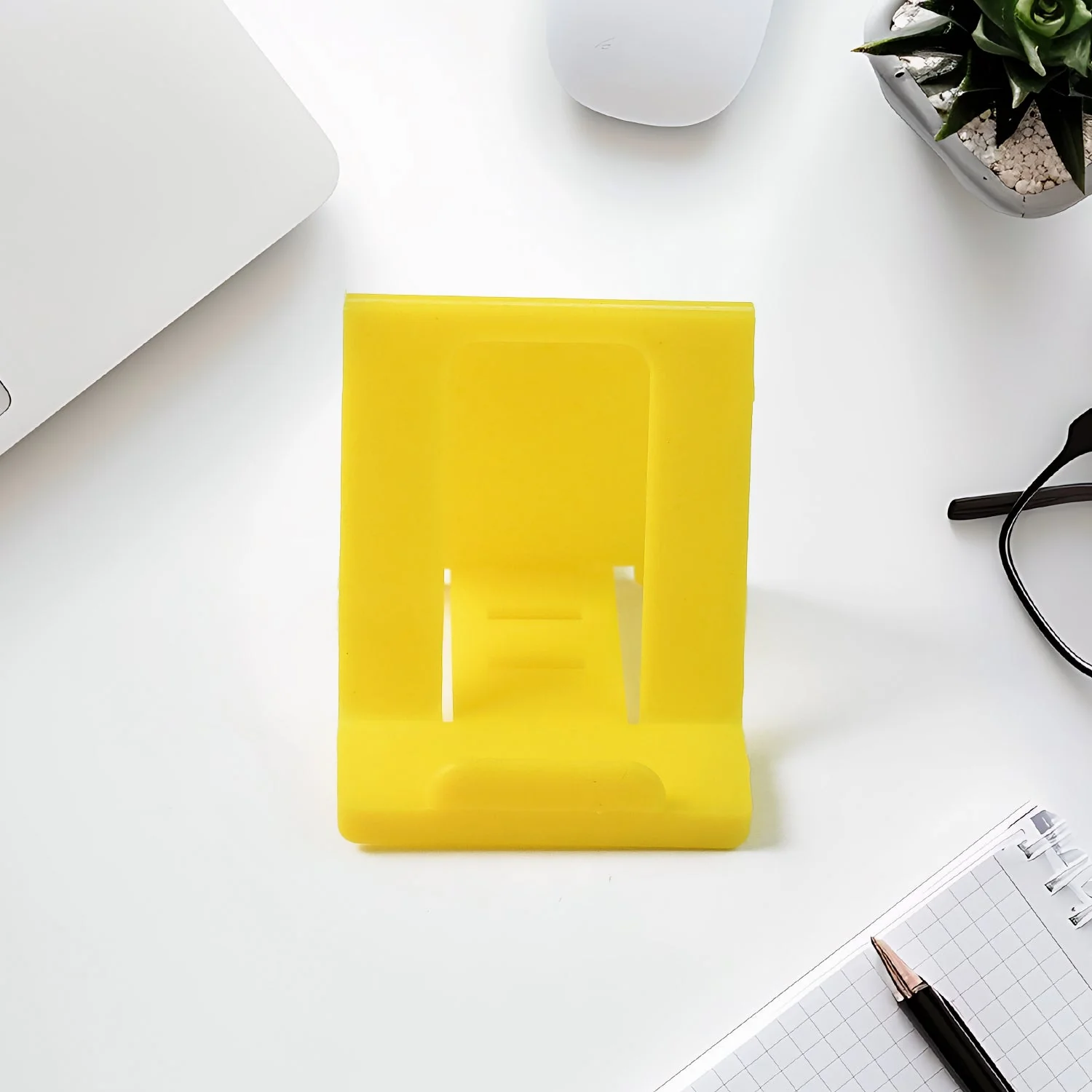 Customized / Personalized Adjustable Plastic Mobile Phone Stand (1 Pc / Mix Color) - Image 3