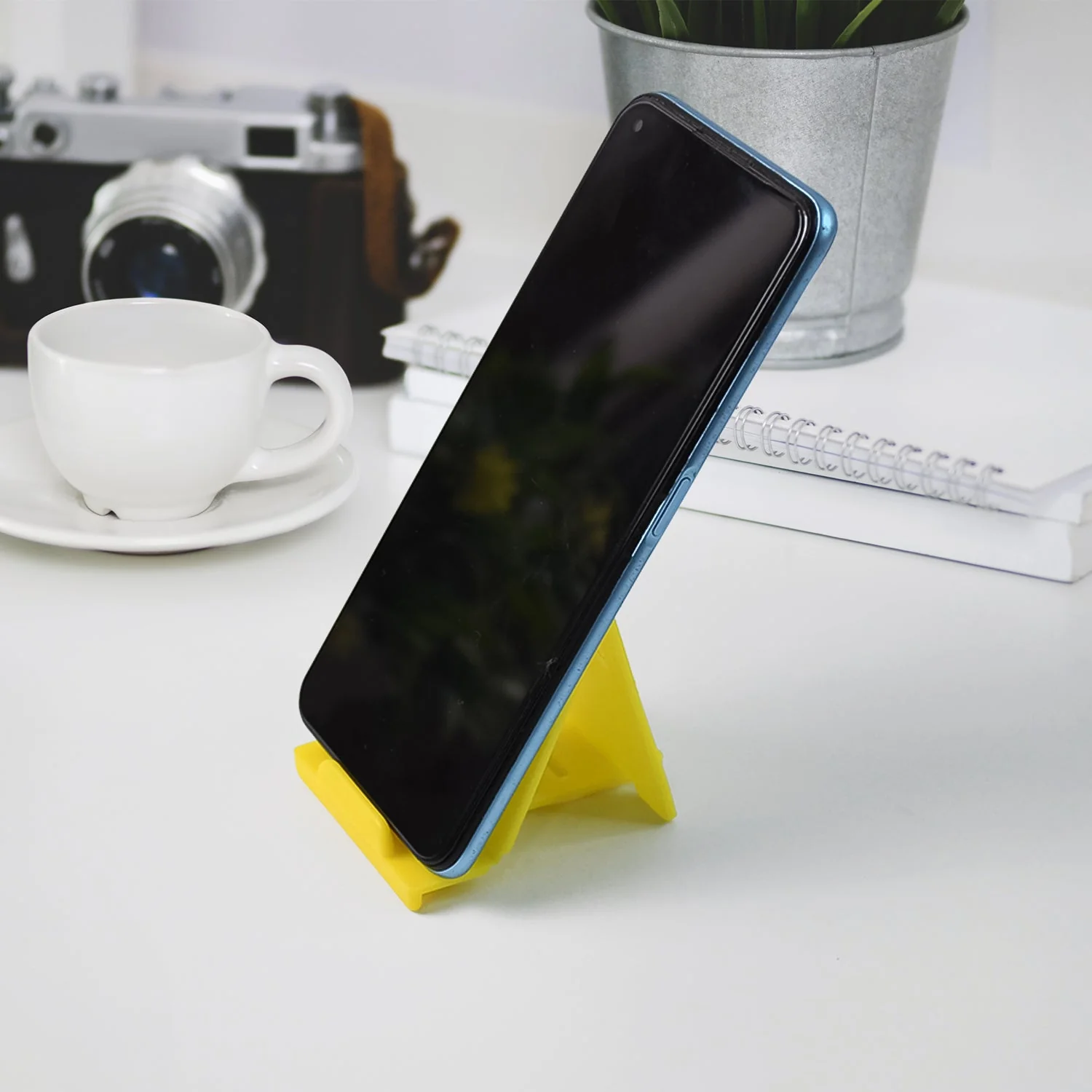 Customized / Personalized Adjustable Plastic Mobile Phone Stand (1 Pc / Mix Color) - Image 6