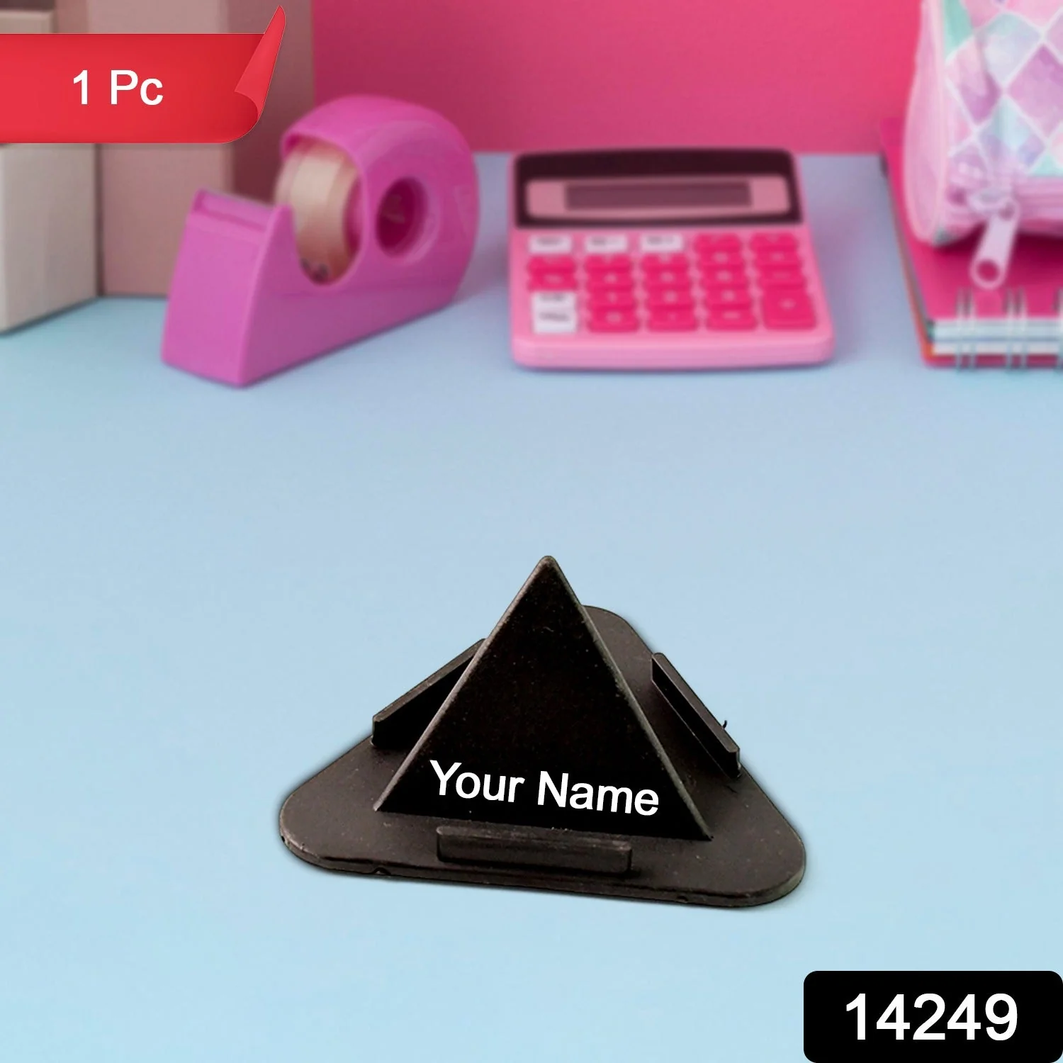 Customized / Personalized Pyramid Mobile Stand with 3 Different Inclined Angles - Image 2
