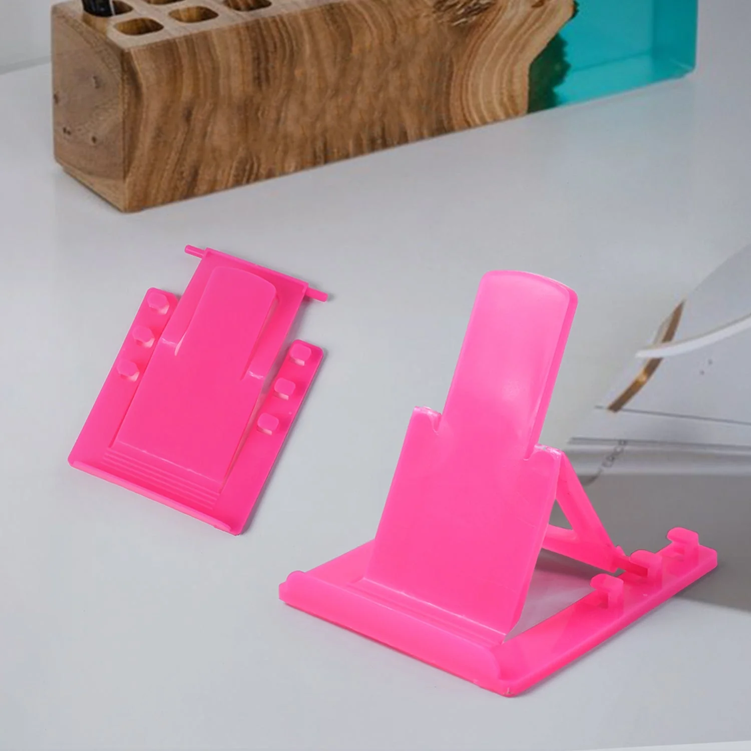 Customized / Personalized Adjustable Plastic Mobile Phone Stand Holder (1 Pc) - Image 8