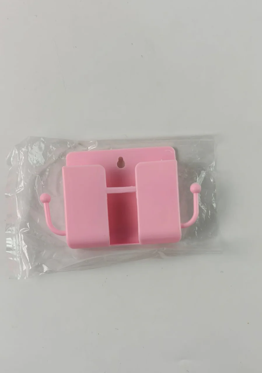 1 Pc Blue Wall mount Mobile Stand With Hook - Image 7