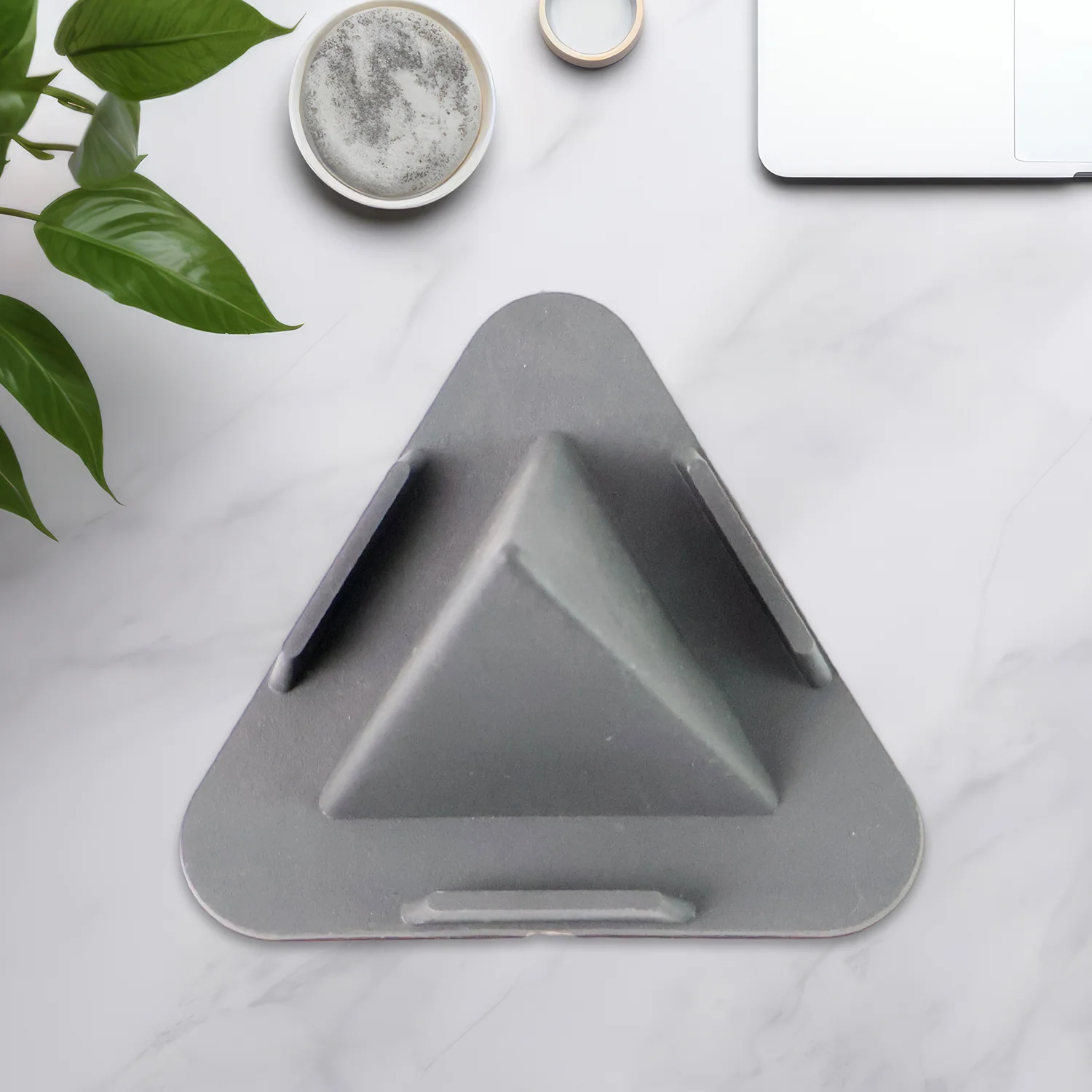 Pyramid Grey Mobile Stand with 3 Different Inclined Angles - Image 4