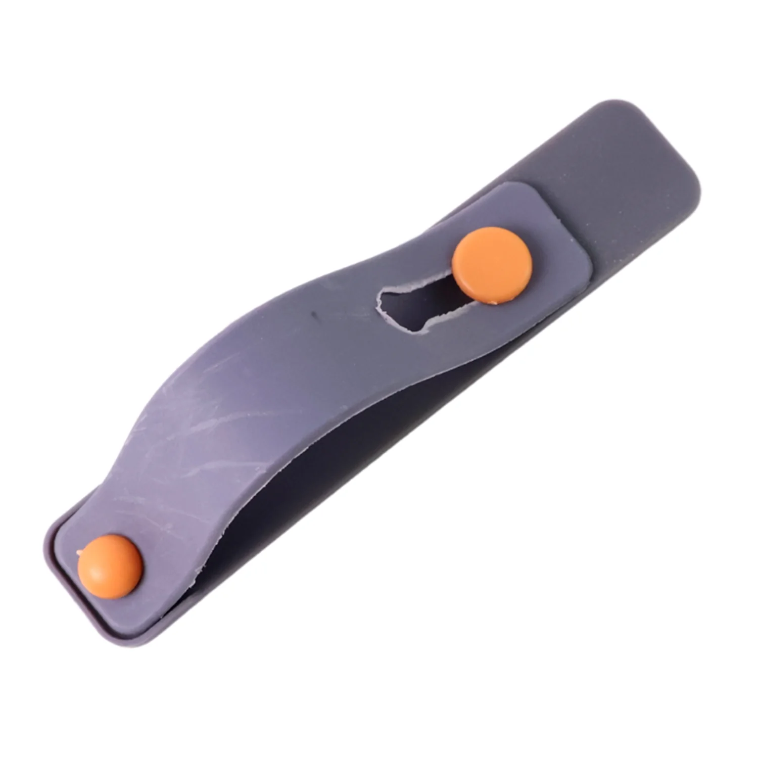 Dark Grey Phone Loop Finger Holder, Phone Grip Straps Silicone Phone Finger (1 Pc) - Image 5