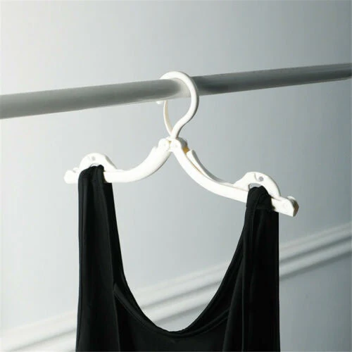 Portable & Foldable Multicolor Plastic Hangers (1pc) - Image 7