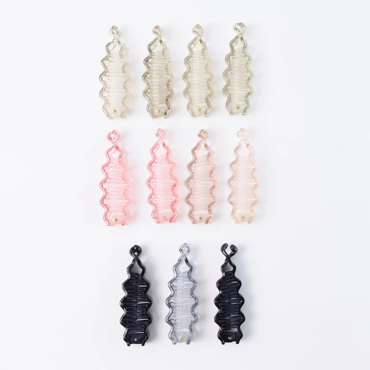 Plastic Hair Claw Clips Strong Clips (12 Pc / Mix Color), Hair accessories - Image 5