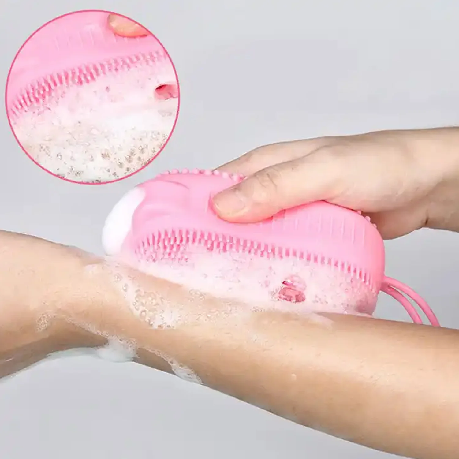 Super Soft Silicone Bath Brush – Double-Sided Body Scrubber for Exfoliation - Image 5