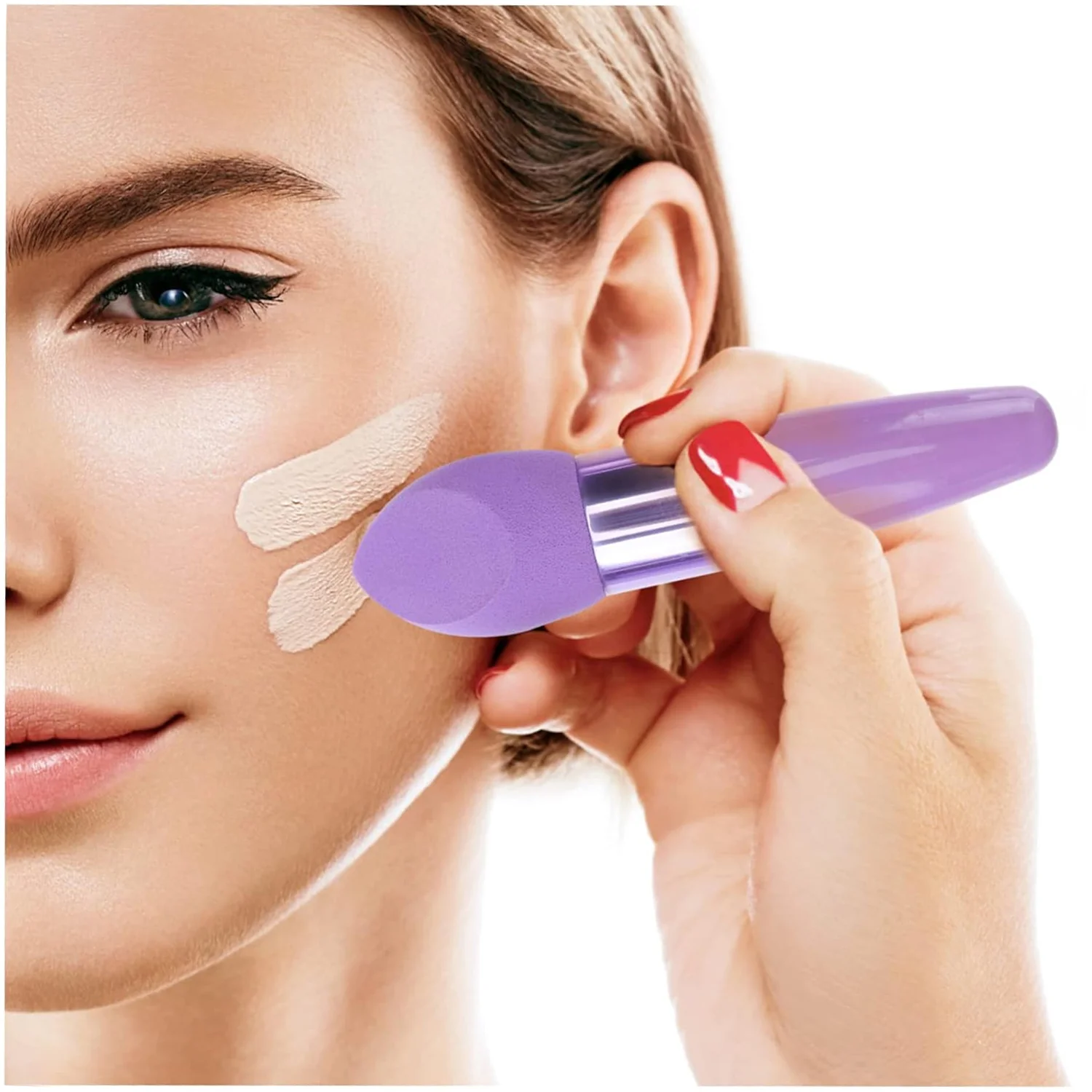 Creative Makeup Pens with Portable Makeup Sponges Blending Sponges (1 Pc) - Image 4