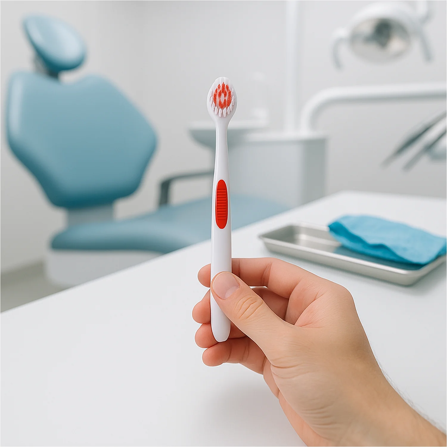 Ergonomically designed anti-slip handles  Durable plastic and stainless steel tools  Helps remove plaque, tartar, and food particles  Ideal for use between dentist visits  Travel-friendly and hygienically packaged - Image 7