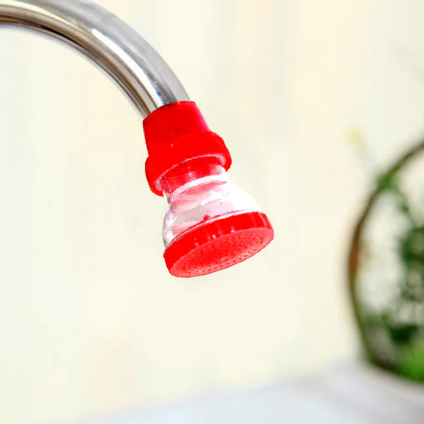 Small Plastic 360-Degree Shower Head Faucet - Image 5